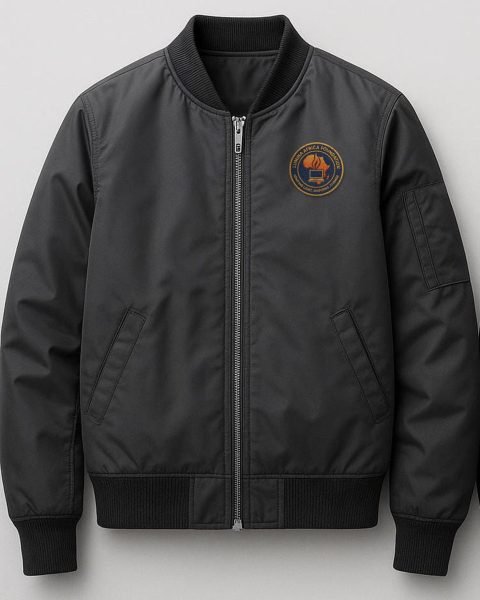 LAF Black Bomber Jacket